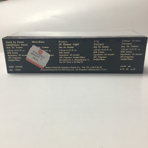 Gianfranco Ferre Moschino Versace Romeo De Gigli Miniatures Set - Picture 12 of 15